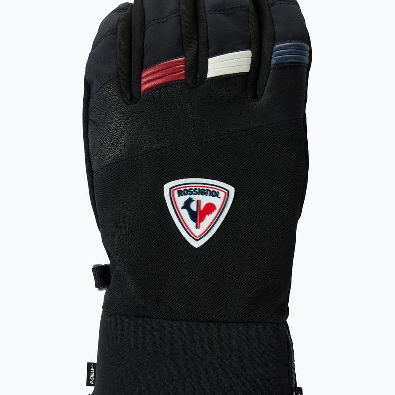 Men's ski gloves Rossignol Strato R-Shell Dry black 3
