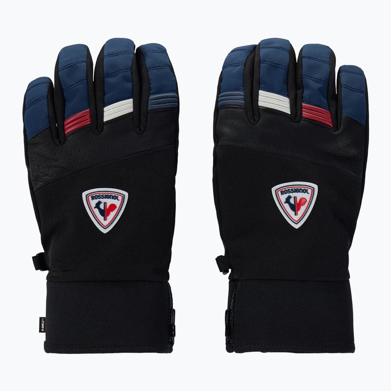 Men's ski gloves Rossignol Strato R-Shell Dry dark navy 2