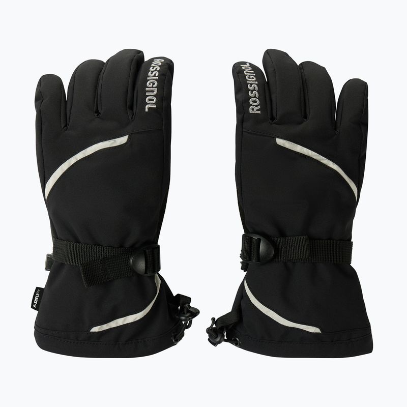 Women's ski gloves Rossignol Temptation R-Shell black