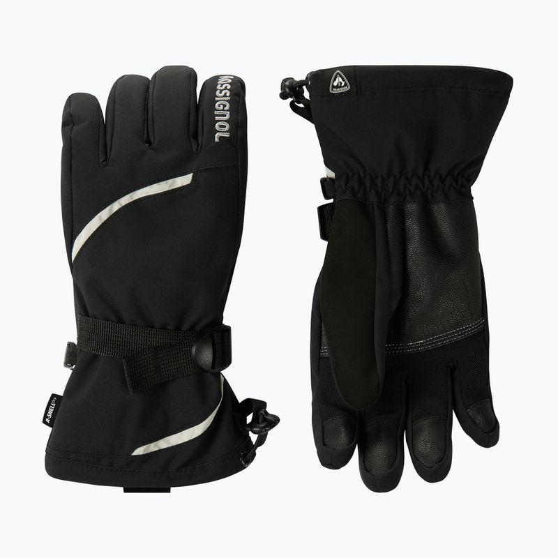 Women's ski gloves Rossignol Temptation R-Shell black 2