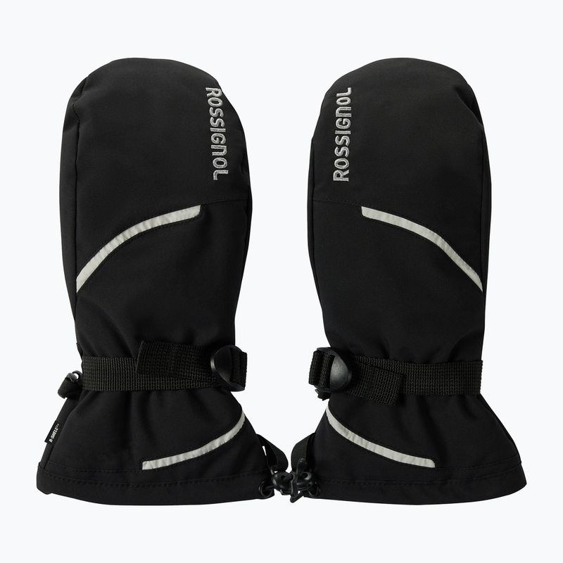 Women's ski gloves Rossignol Temptation Mittens R-Shell black