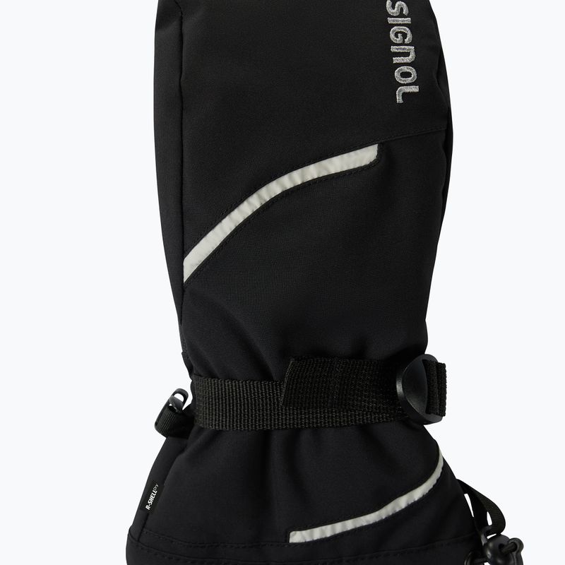 Women's ski gloves Rossignol Temptation Mittens R-Shell black 3