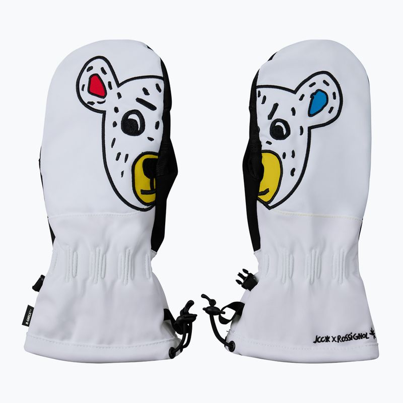 Women's ski gloves Rossignol JCC Mittens R-Shell white 2