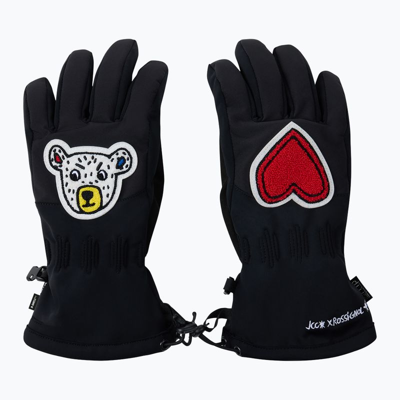 Women's ski gloves Rossignol JCC R-Shell Dry black 2