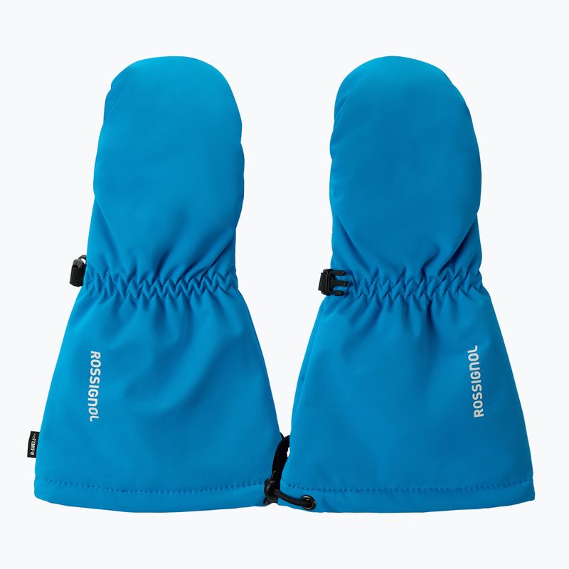 Children's ski gloves Rossignol Mittens R-Shell Dry blazing blue 2