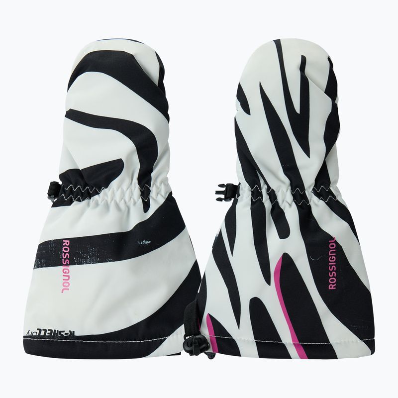 Children's ski gloves Rossignol Mittens R-Shell Dry savage black 2