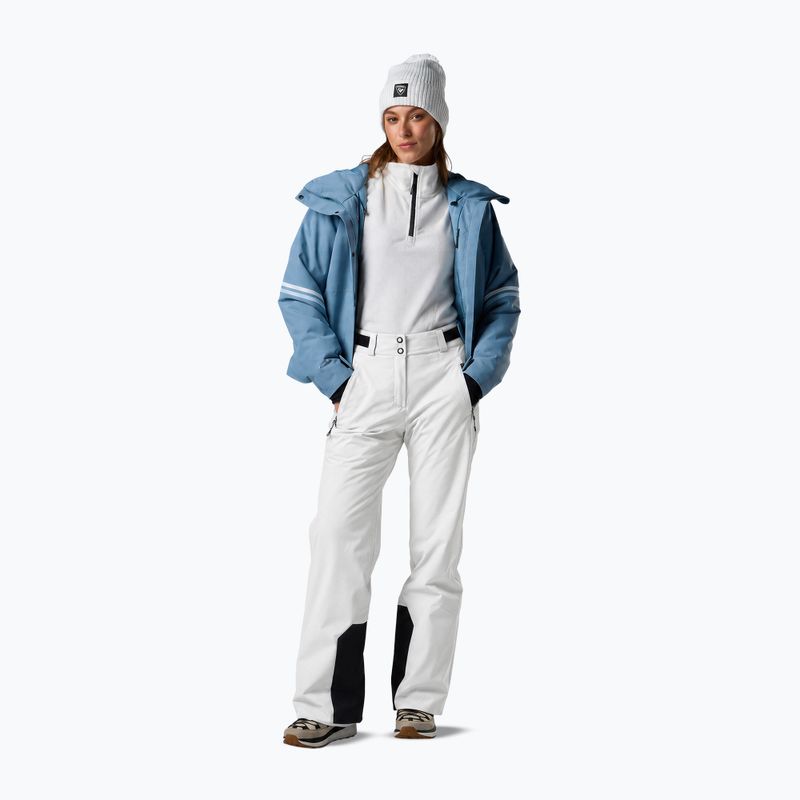 Women's ski trousers Rossignol Strawpile Insulated white 2