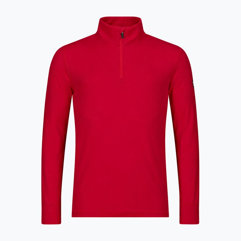 Men's ski sweatshirt Rossignol Mid Layer Stertch Half Zip sports red 5