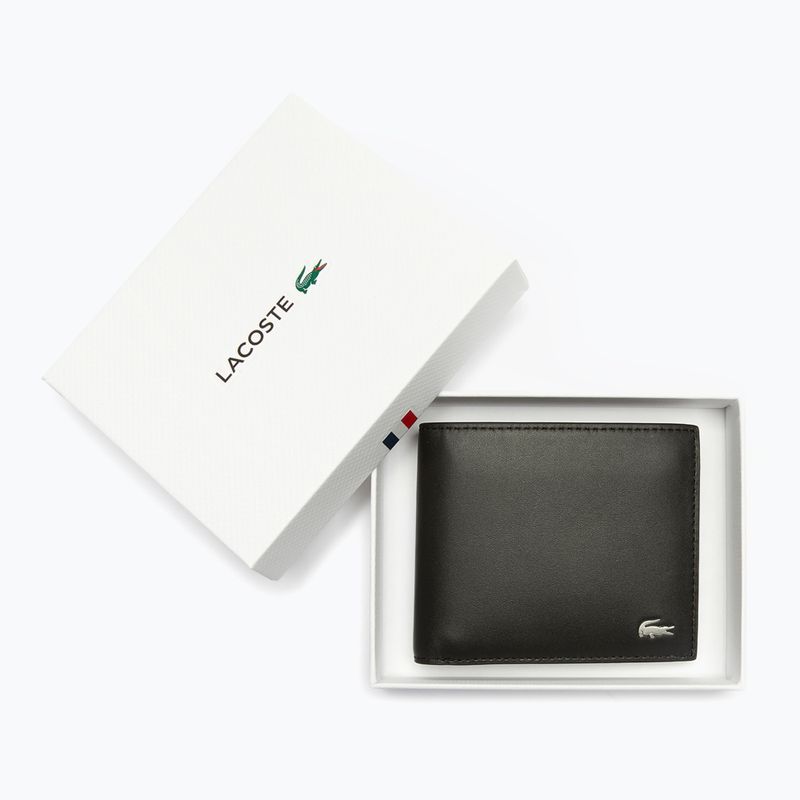 Lacoste men's wallet NH1112FG noir 3