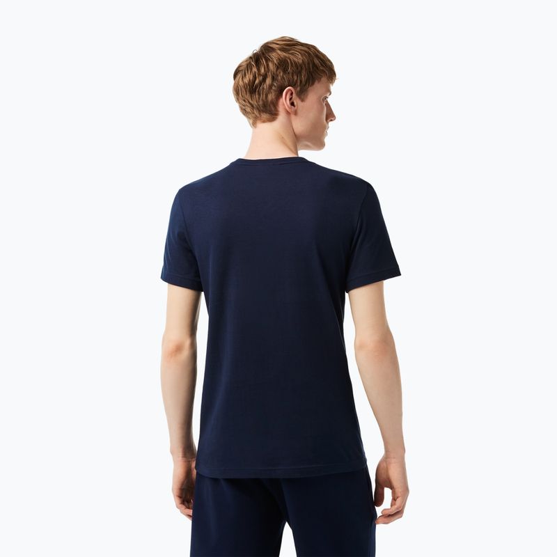 Lacoste men's T-shirt TH2036 navy blue 2