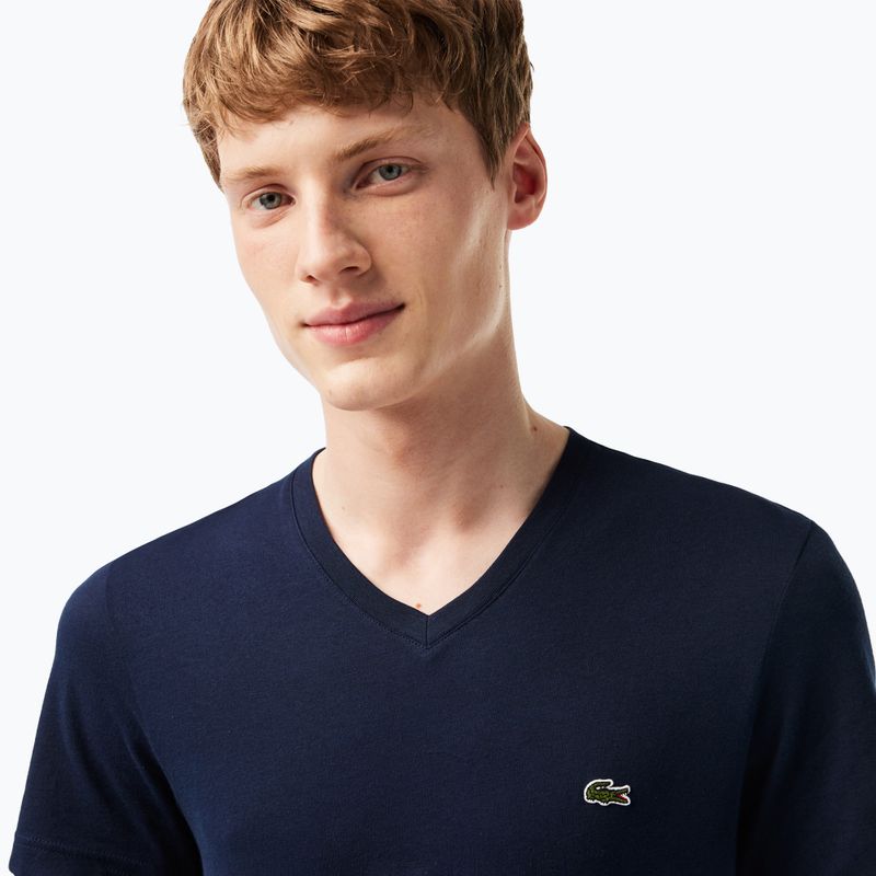 Lacoste men's T-shirt TH2036 navy blue 3