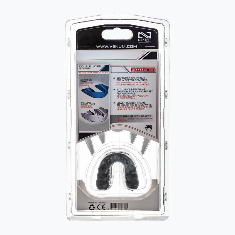 Venum Challenger single jaw protector black/red 0616 2