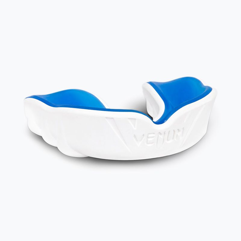 Venum Challenger single jaw protector white and blue 0617 4