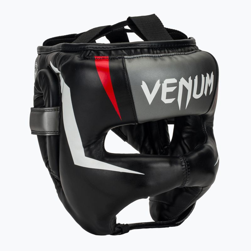 Venum Elite Iron black/red boxing helmet