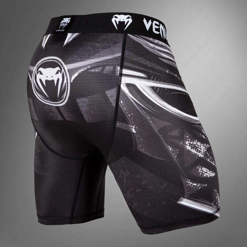 Training shorts Venum Vale Tudno Gladiator 3.0 black/white 3