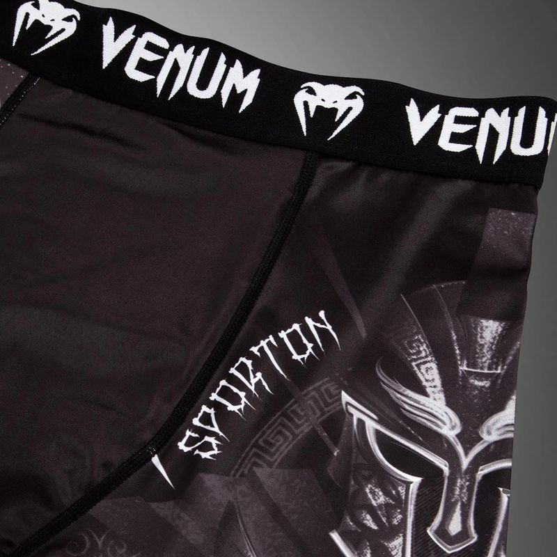 Training shorts Venum Vale Tudno Gladiator 3.0 black/white 5