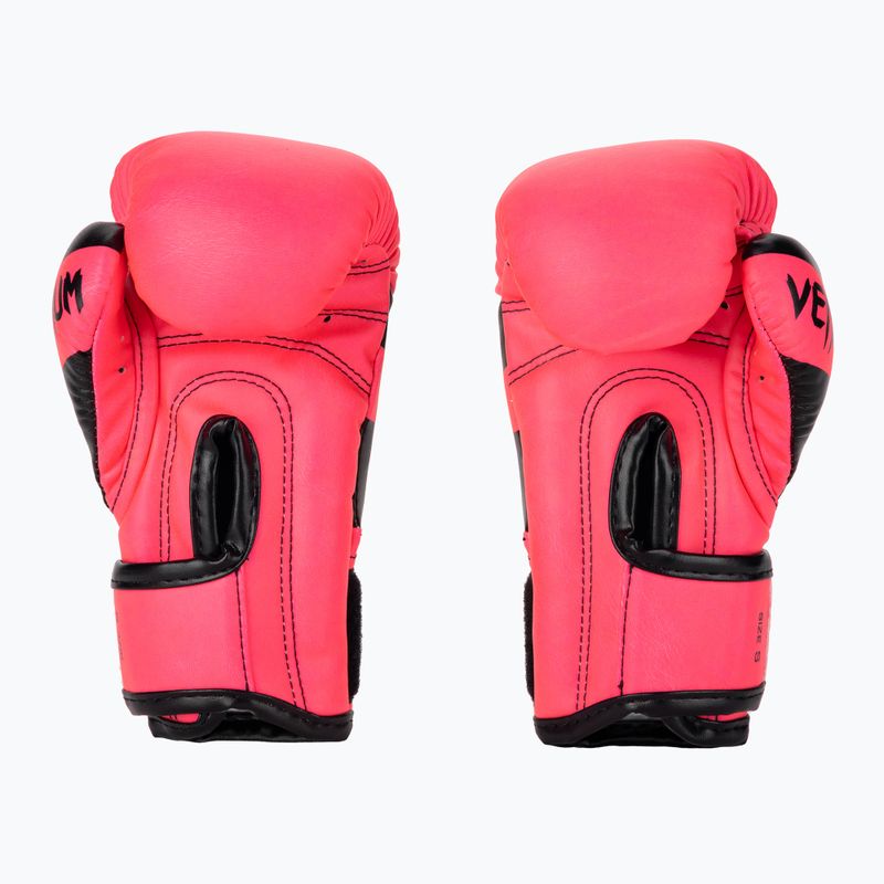 Venum Elite Boxing fluo pink children's boxing gloves 2