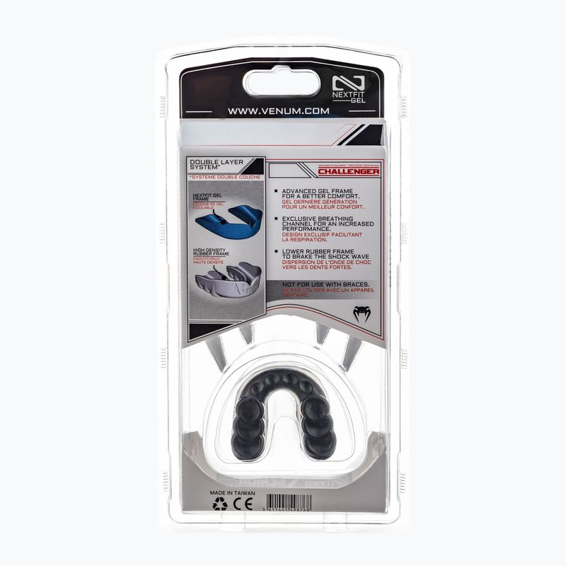 Venum Challenger single jaw protector black-blue 0618 2