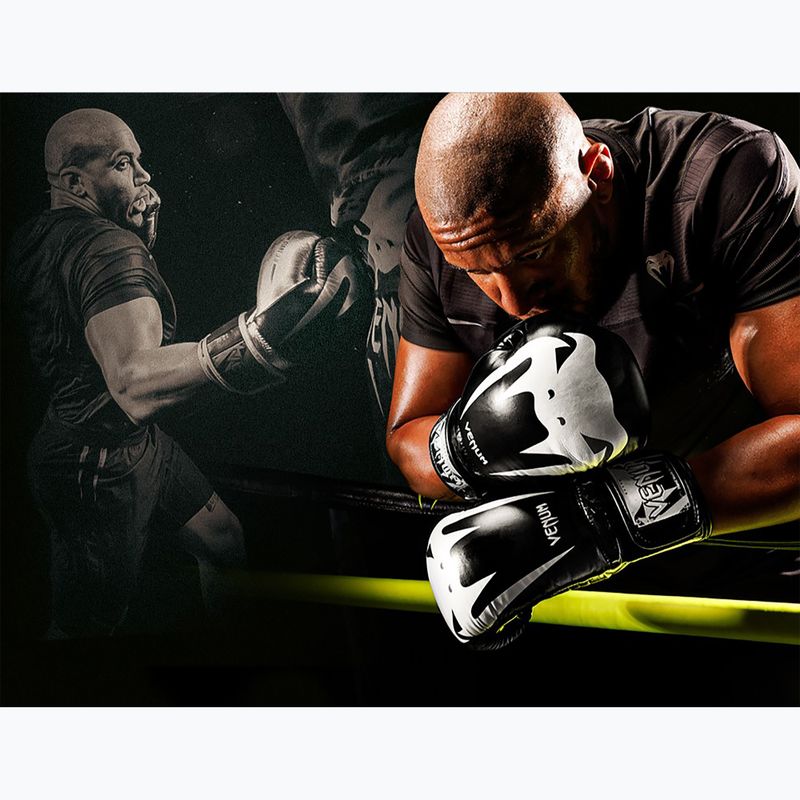 Venum Giant 3.0 black and silver boxing gloves 2055-128 9