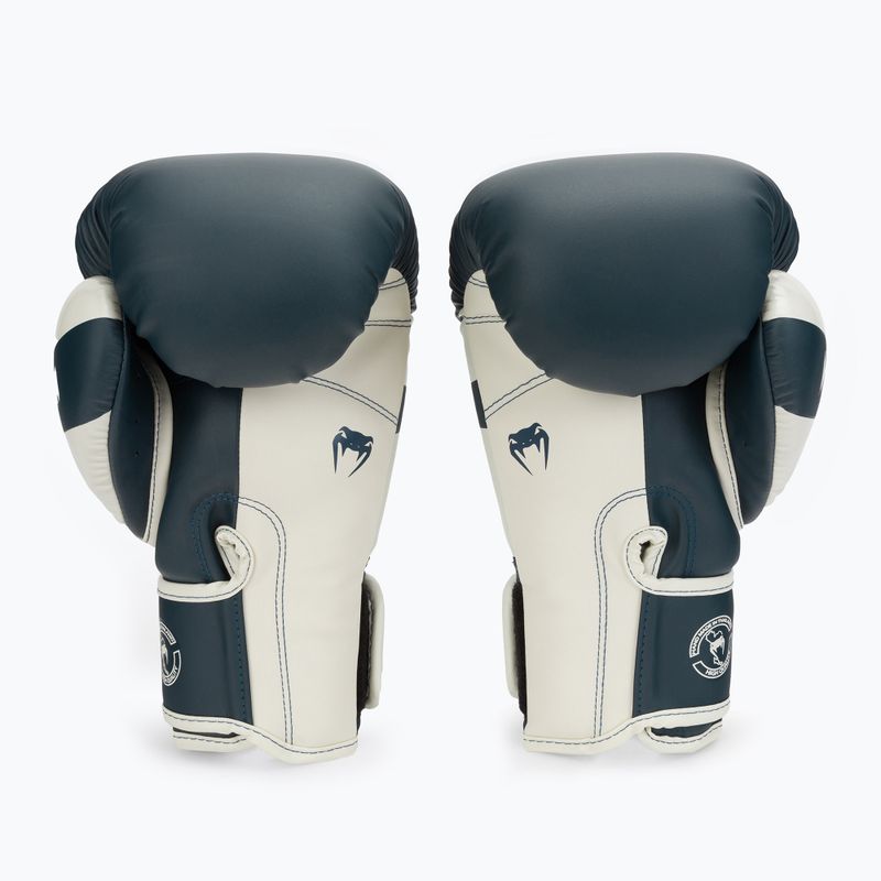 Venum Elite blue and white boxing gloves 1392 2