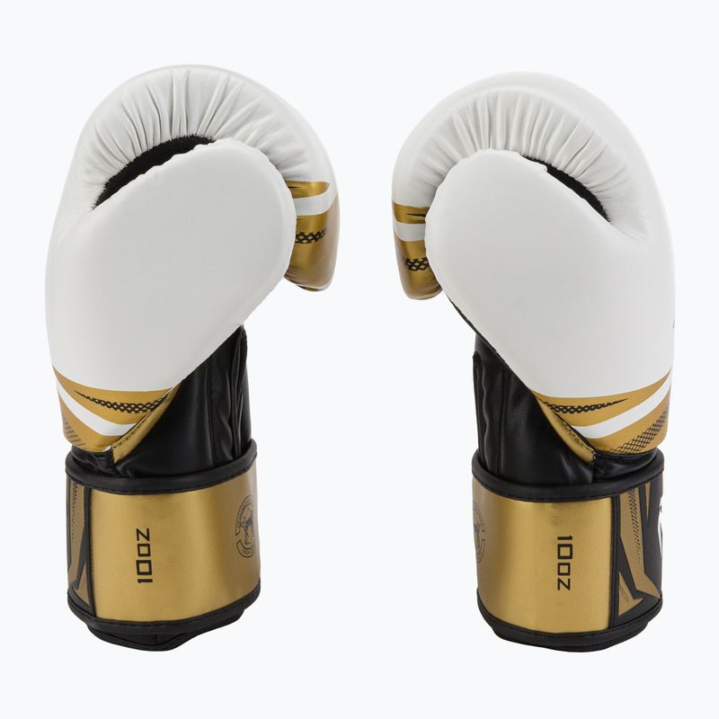 Venum Challenger 3.0 white and gold boxing gloves 03525-520 4