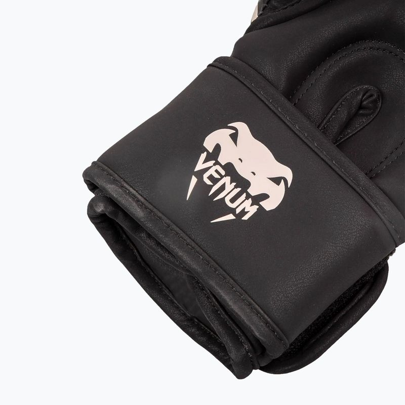 Venum Dragon's Flight black/sand boxing gloves 9