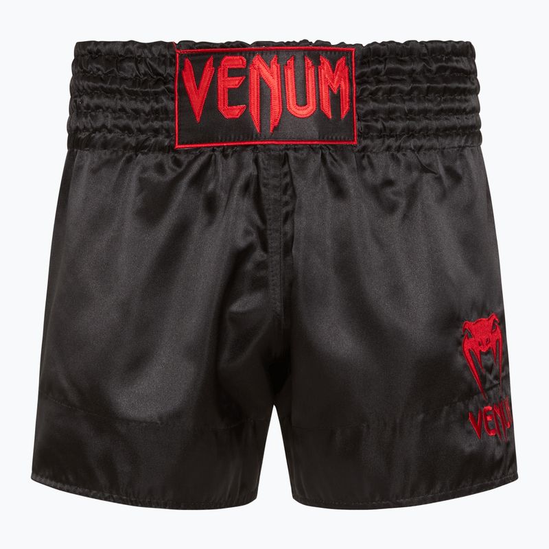 Men's training shorts Venum Classic Muay Thai black/red