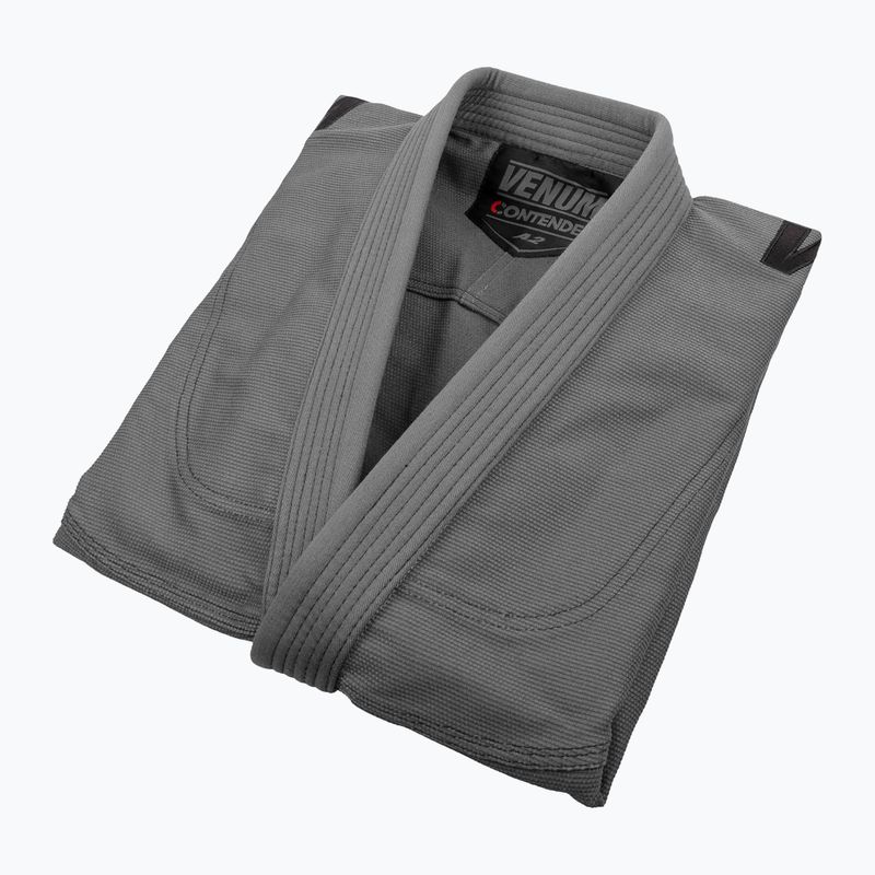 GI for Brazilian jiu-jitsu Venum Contender Evo BJJ dark/grey 4
