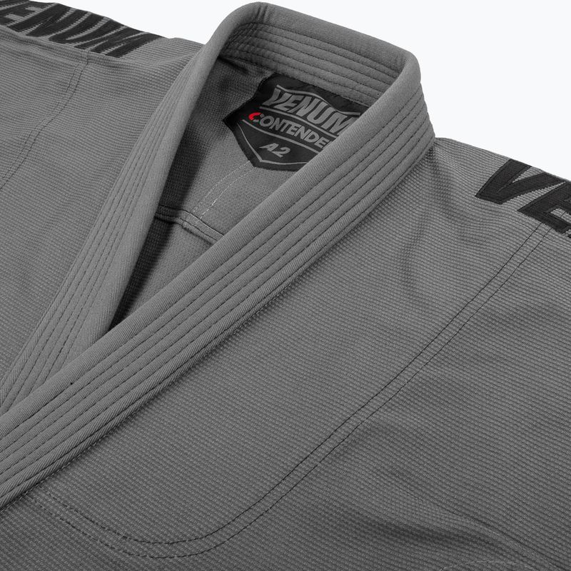 GI for Brazilian jiu-jitsu Venum Contender Evo BJJ dark/grey 5