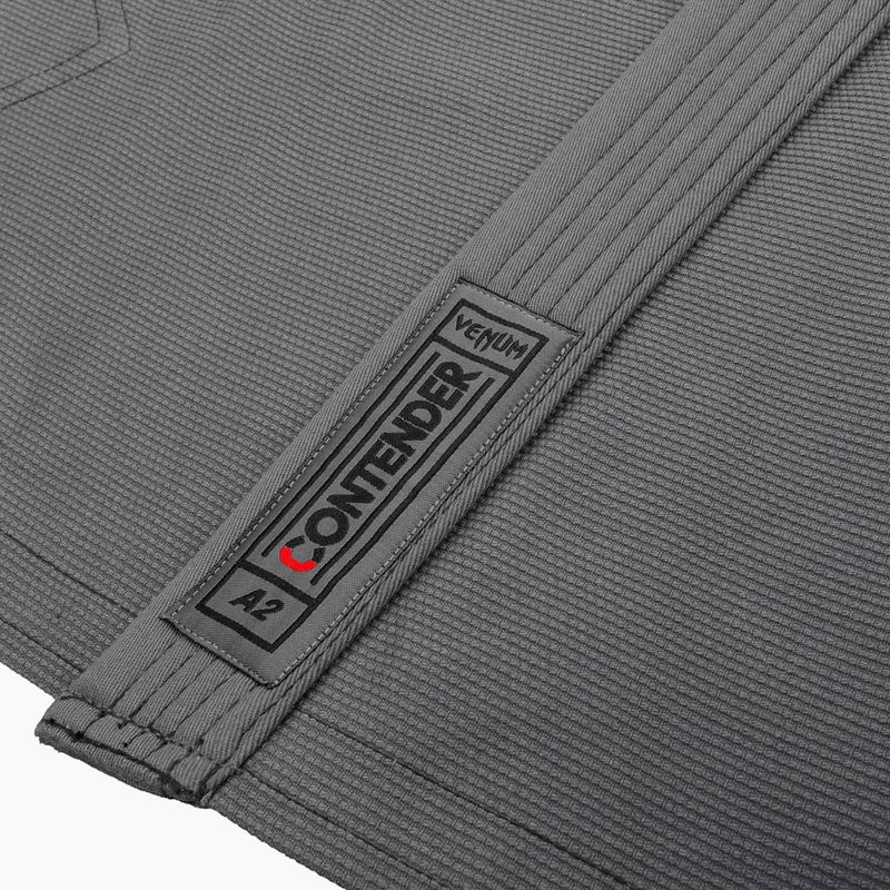GI for Brazilian jiu-jitsu Venum Contender Evo BJJ dark/grey 6