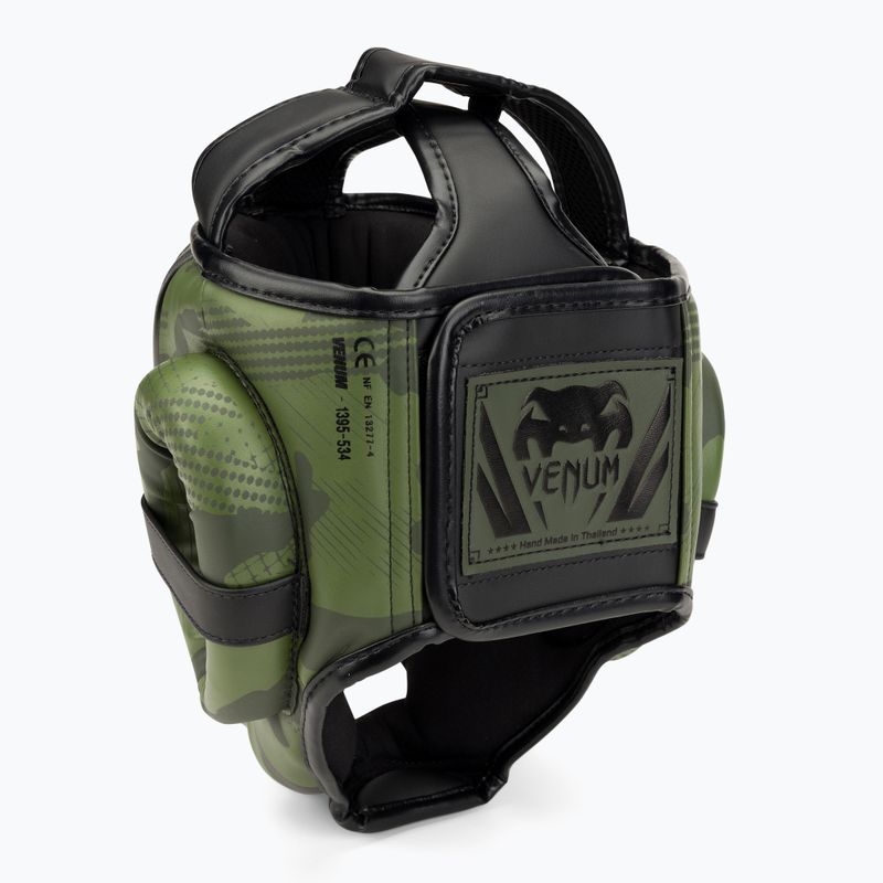 Venum Elite khaki camo boxing helmet 3
