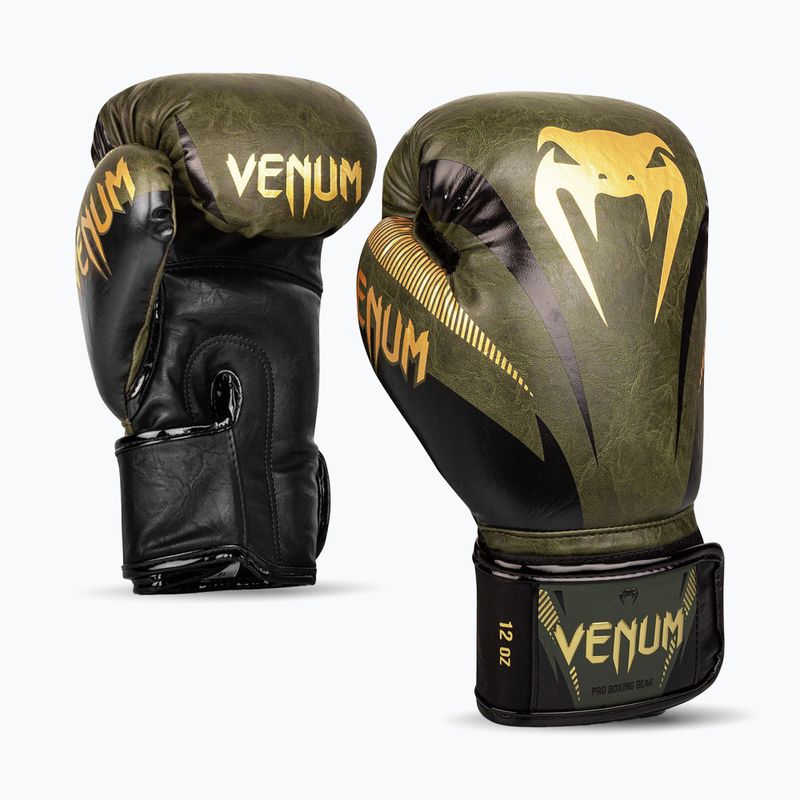 Venum Impact green boxing gloves 03284-230 9