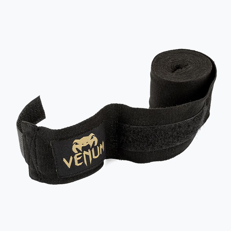 Venum Kontact black/gold boxing banadge 3