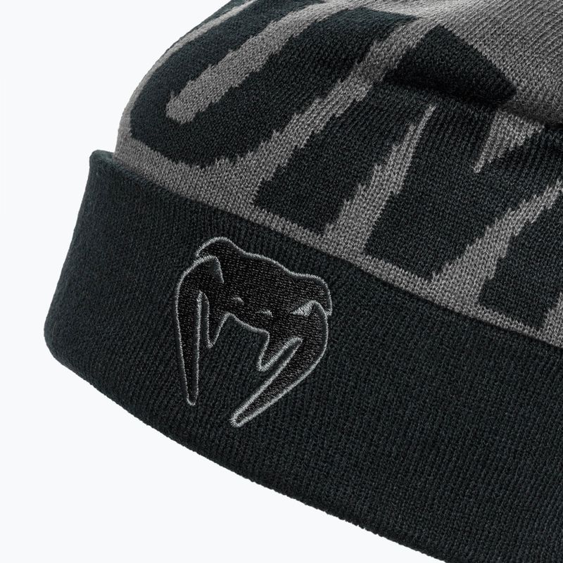 Venum Elite Winter Beanie With Pompom grey/black winter hat 4