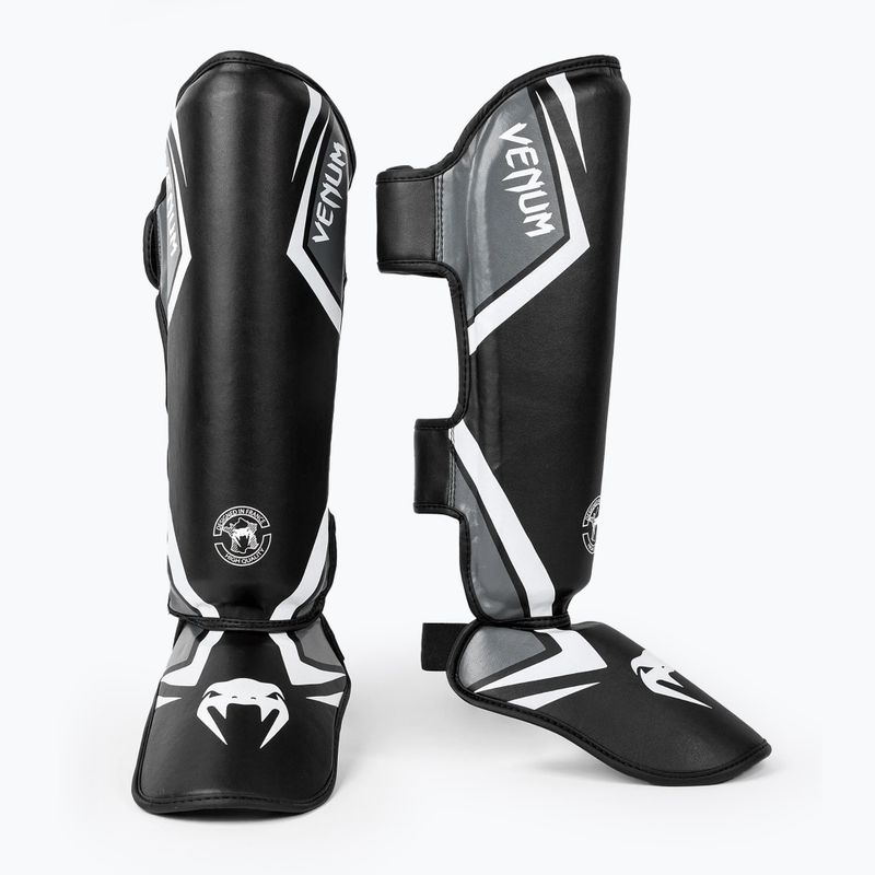 Venum Contender 2.0 tibia protectors black/grey/white
