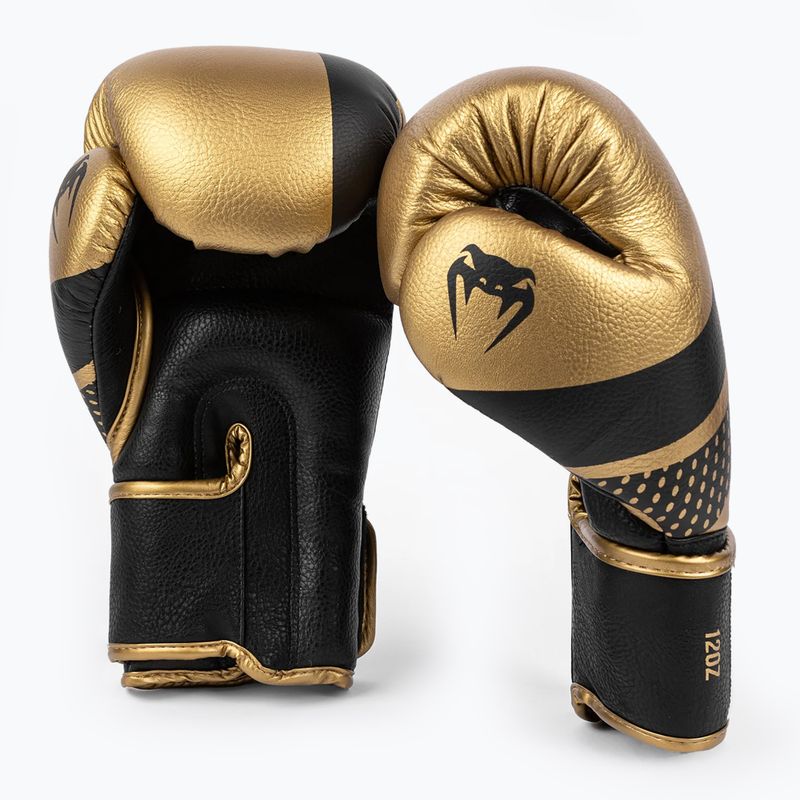 Venum Lightning gold/black Boxing Gloves 2