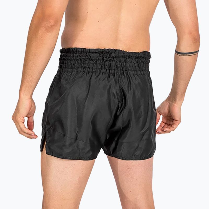 Men's Venum Classic Muay Thai training shorts black/black 3