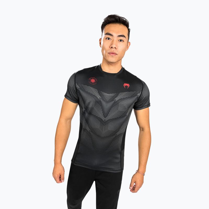 Venum Phantom Dry Tech men's t-shirt black/red 04695-100