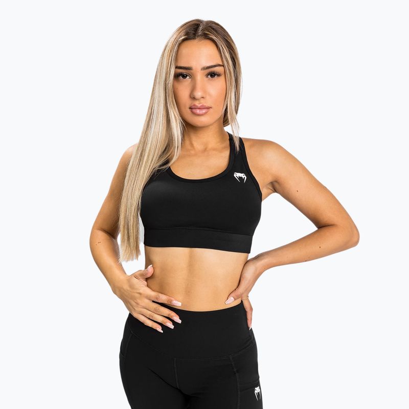 Venum Essential Medium Impact Sports bra black