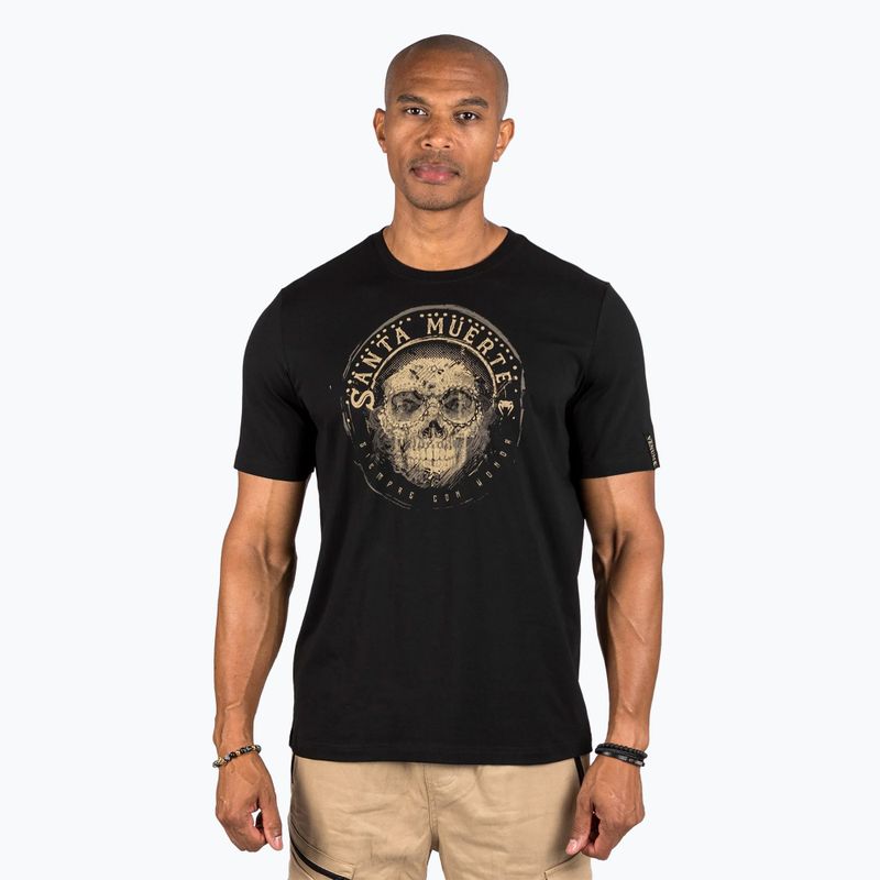 Men's Venum Santa Muerte Dark Side t-shirt black/brown