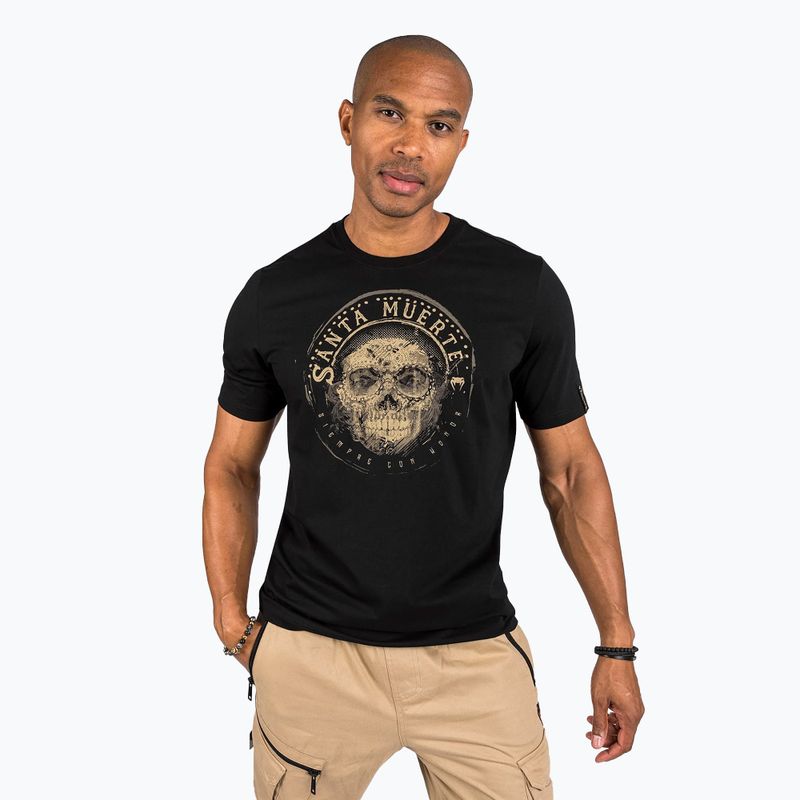 Men's Venum Santa Muerte Dark Side t-shirt black/brown 5