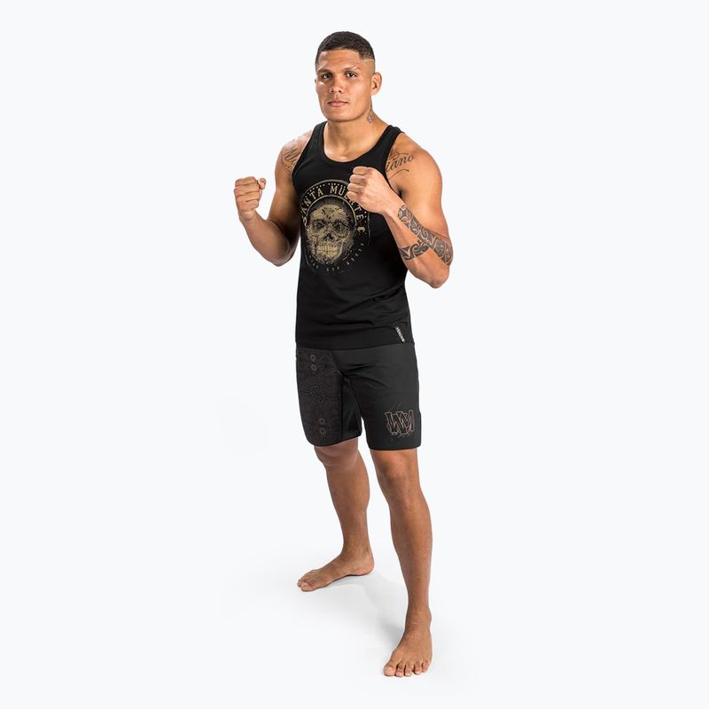 Venum Santa Muerte Dark Side black/brown men's tank top 2