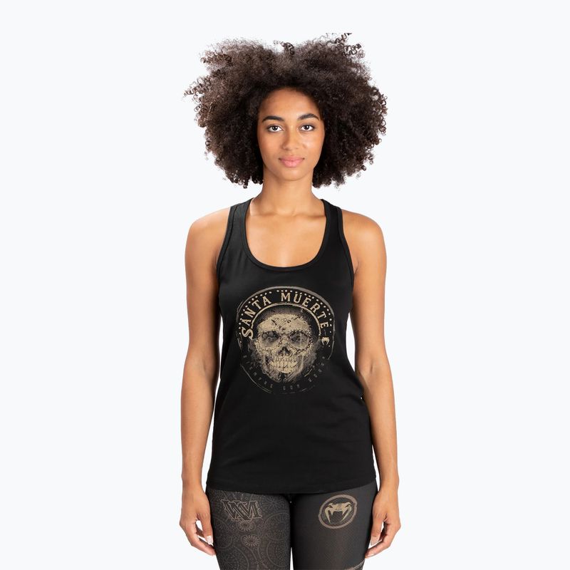 Venum women's tank top Santa Muerte Dark Side black/brown