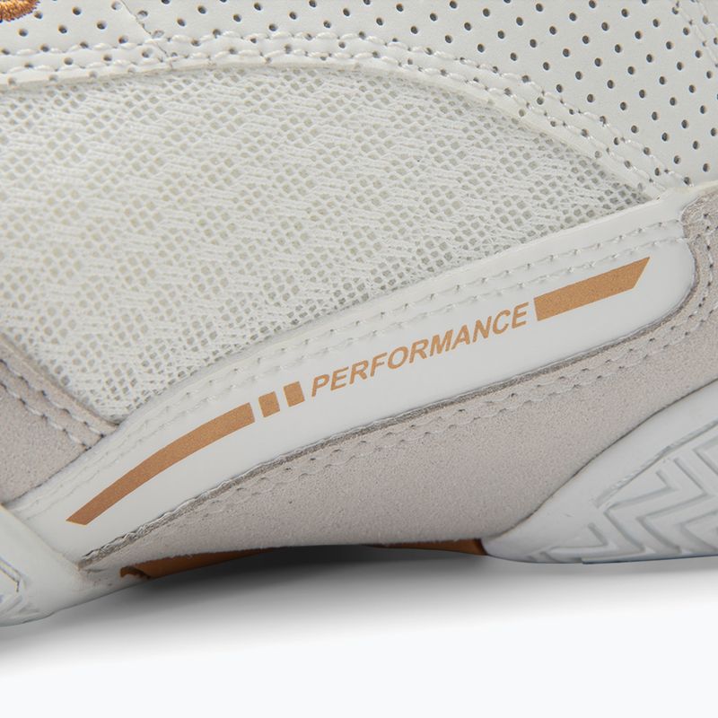 Venum Elite Boxing shoes white/gold 8