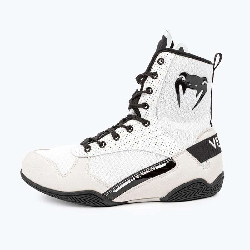 Venum Elite Boxing shoes white/black 10