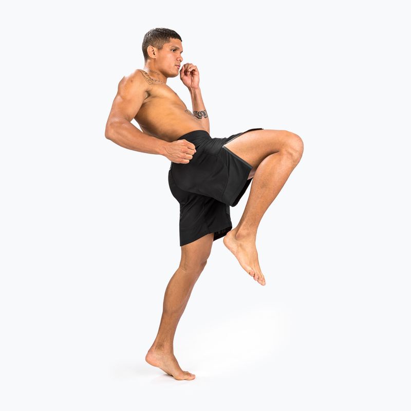 Men's Venum Biomecha Fightshorts black/grey 8