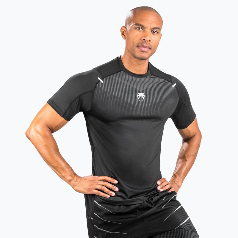 Venum Biomecha Dry Tech men's t-shirt black/grey