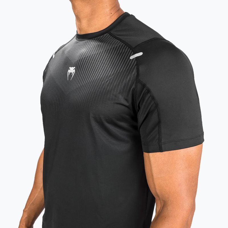 Venum Biomecha Dry Tech men's t-shirt black/grey 5