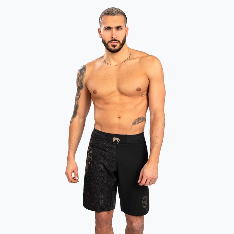 Men's Venum Santa Muerte Dark Side Fightshorts black/brown