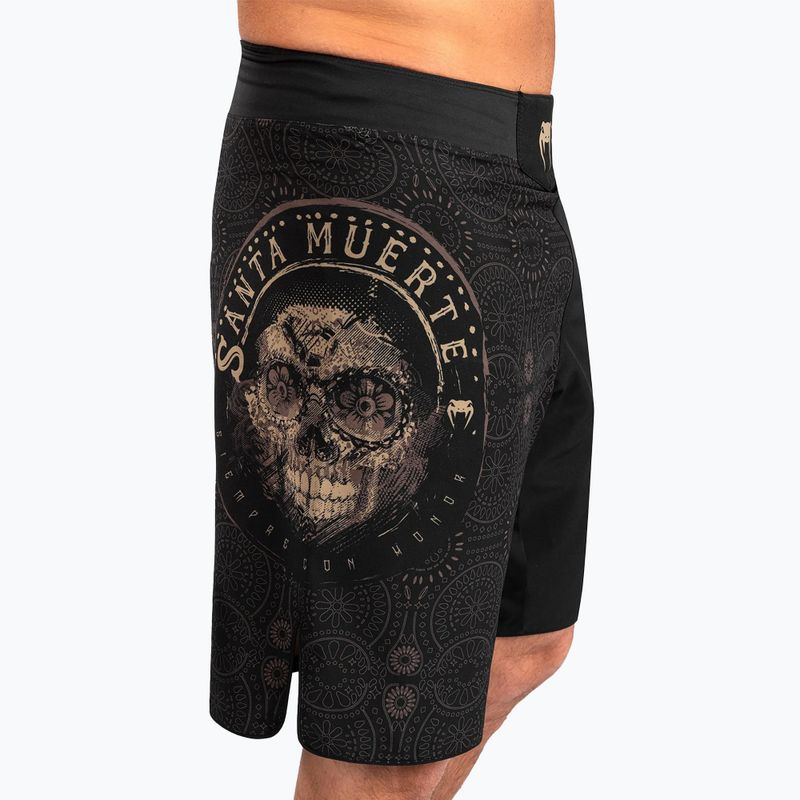 Men's Venum Santa Muerte Dark Side Fightshorts black/brown 5